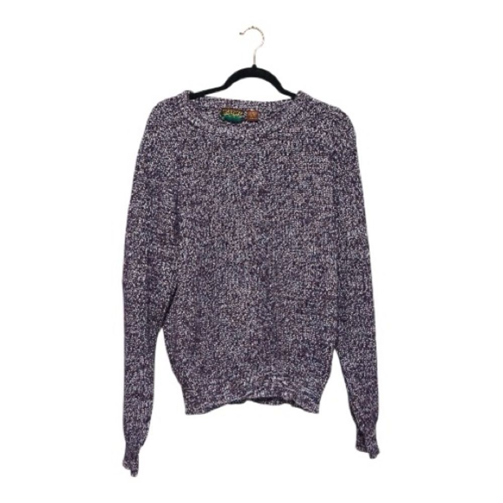 Vintage Mens Oakton Limited Purple Long Sleeve Sweater Acrylic Y2K 90'S - Picture 2 of 4